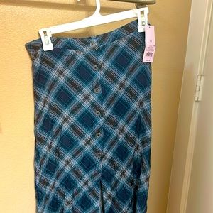 Women’s Long plaid Skirt